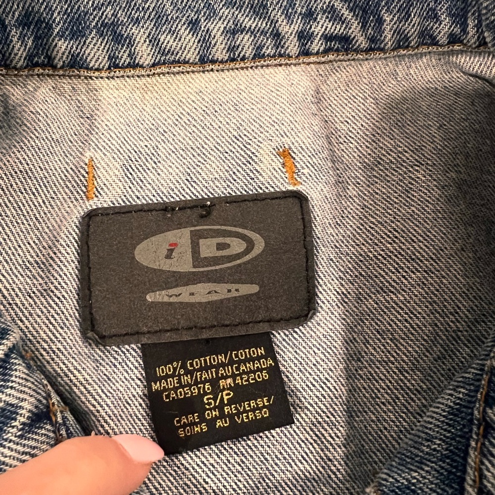 Vintage Denim Kyle Petty Harley Davidson Jean Jacket - Picture 4 of 7